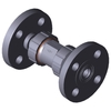 Ball check valve Series: 561 PVC-U/FPM (FKM) Ball Straight PN16 Flange 20mm DN15
